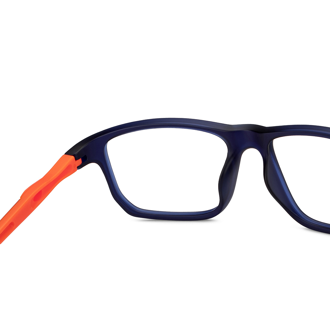 Lenskart Air Online Sky Blue Full Rim Rectangle right side