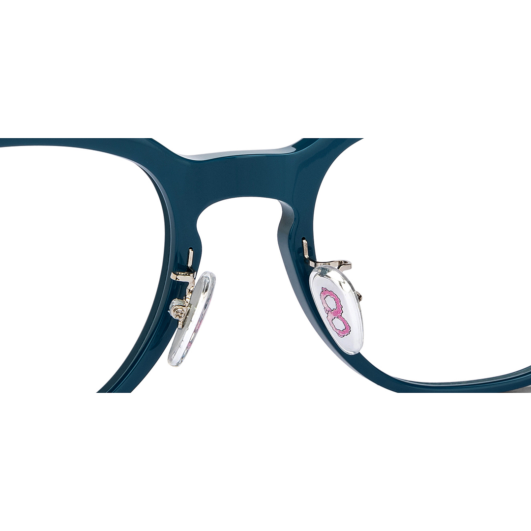 Lenskart Silver Full Rim Round left side