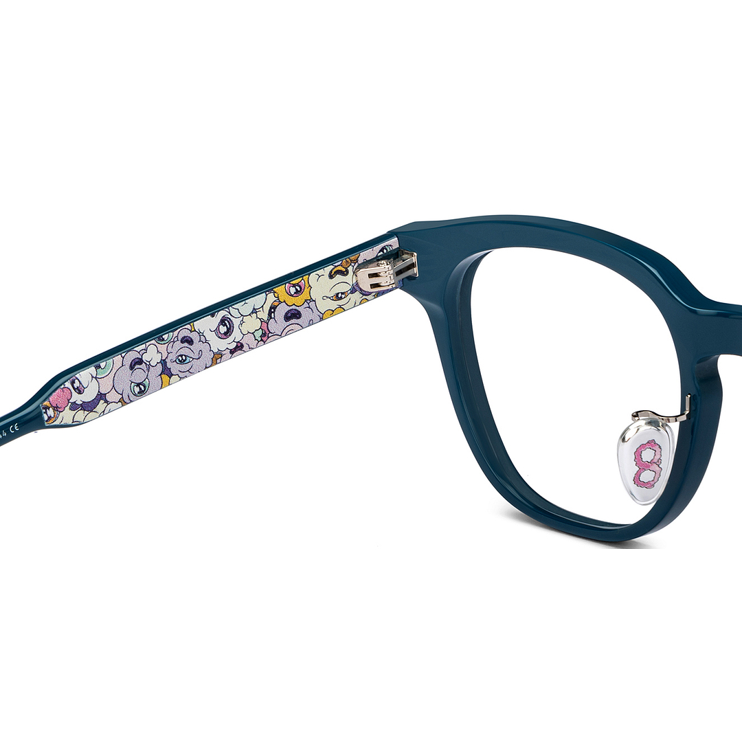 Lenskart Silver Full Rim Round left side