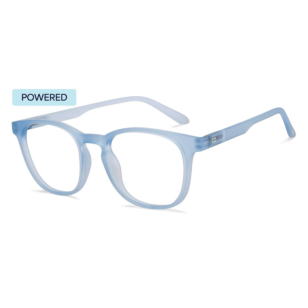Lenskart Hustlr Blue sky Full Rim Square right side