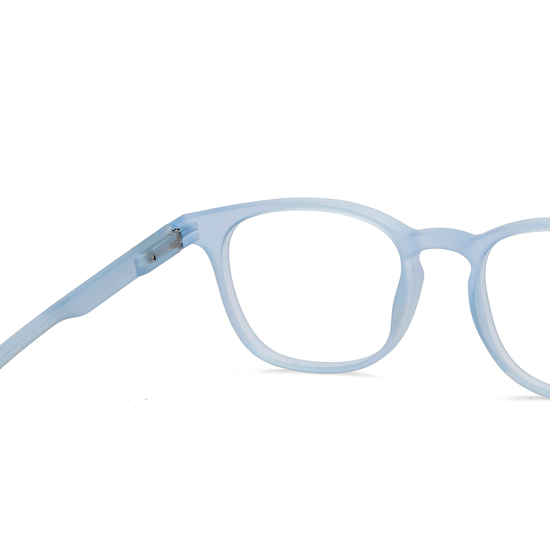 Lenskart Hustlr Blue sky Full Rim Square right side