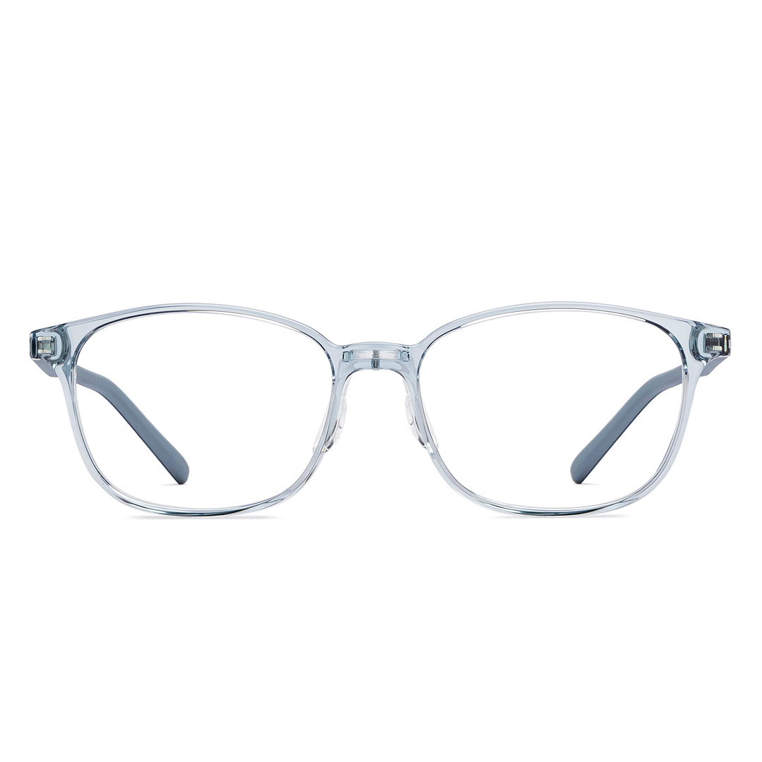 Lenskart Air Blue Transparent Full Rim Rectangle right side