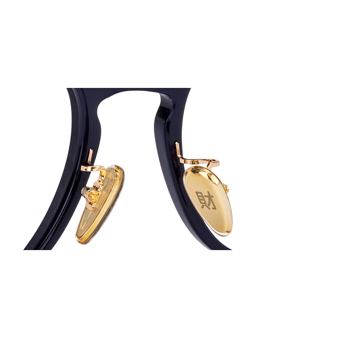 Lenskart Sky Blue Full Rim Geometric left side