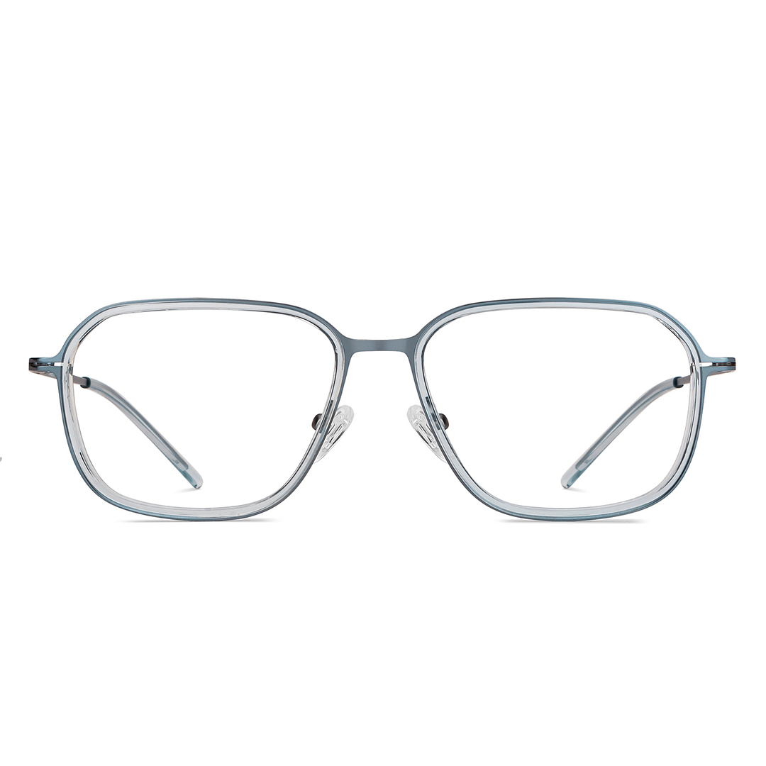 Lenskart Air Online Blue Transparent Full Rim Square right side