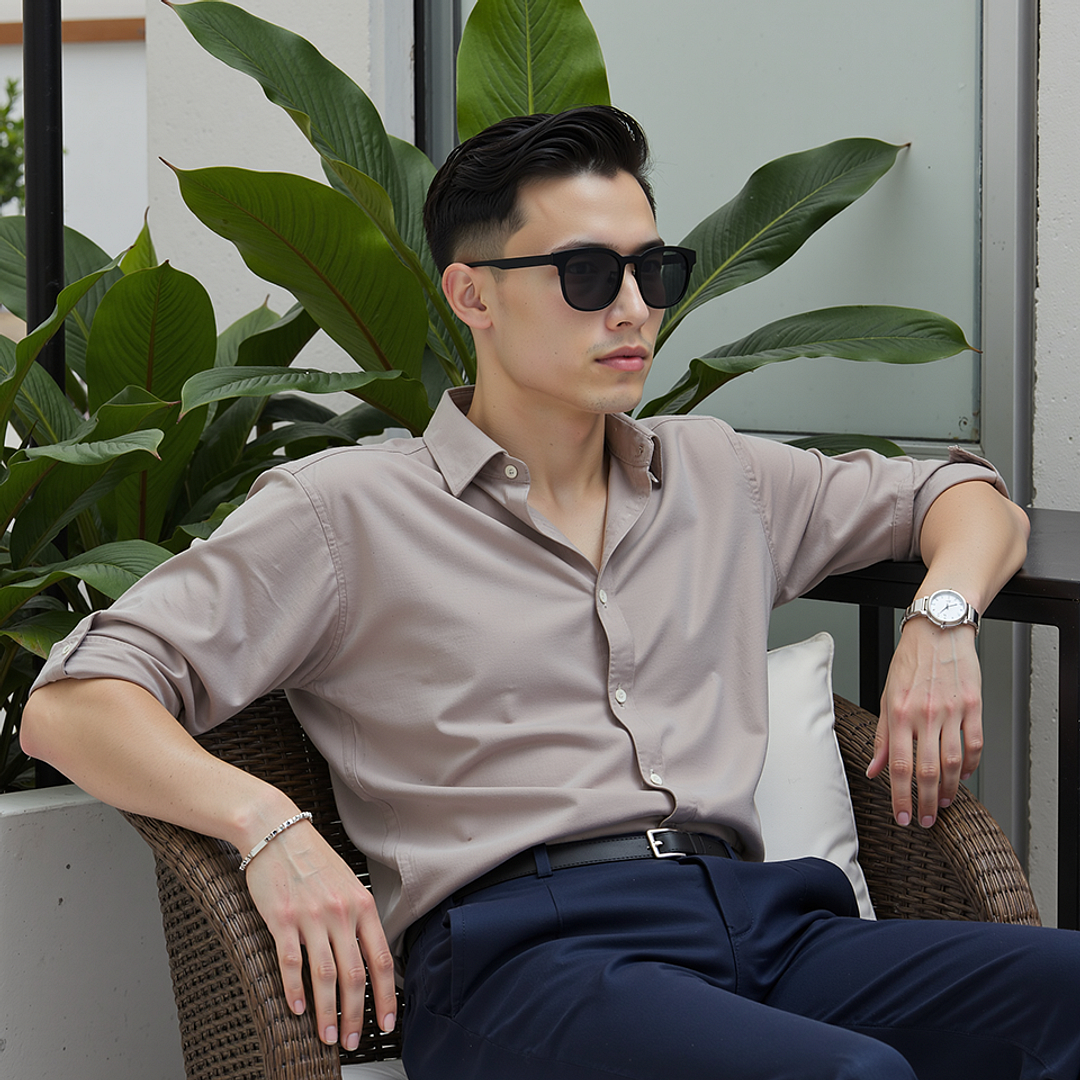 Lenskart Air Black Full Rim Square left side