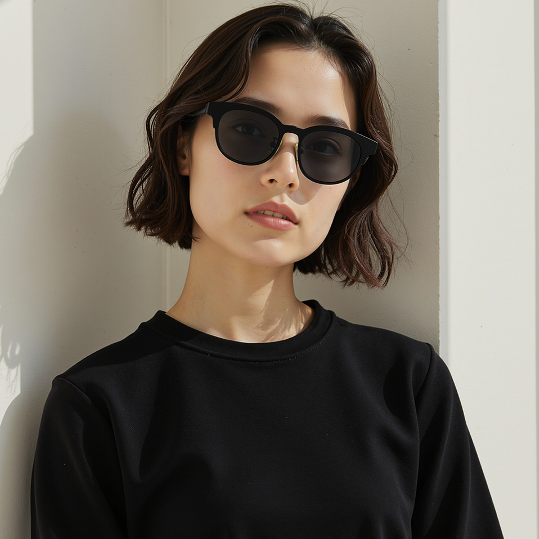 Lenskart Air Black Full Rim Square left side