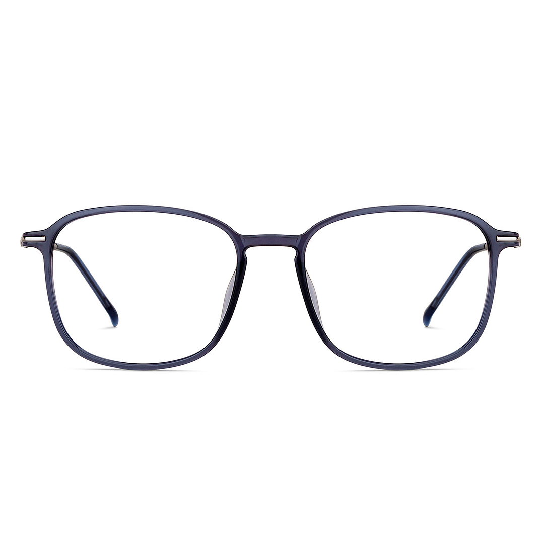 Lenskart Air Online Blue Transparent Full Rim Square left side