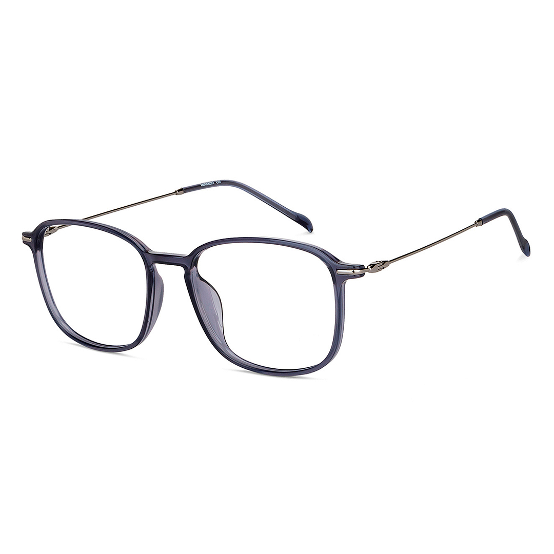 Lenskart Air Online Blue Transparent Full Rim Square right side