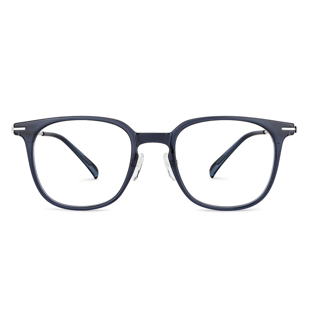 Lenskart Air Online Blue Transparent Full Rim Round right side