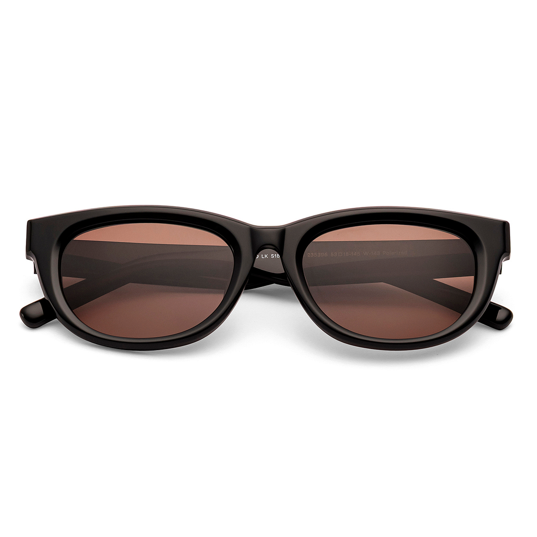 Lenskart Black Full Rim Cat Eye left side