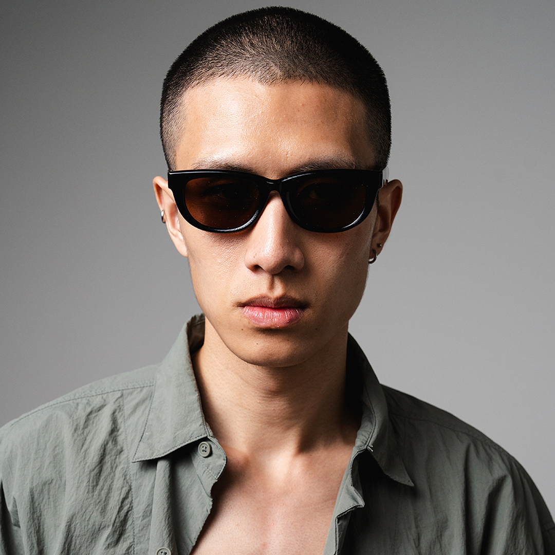 Lenskart Black Full Rim Cat Eye left side