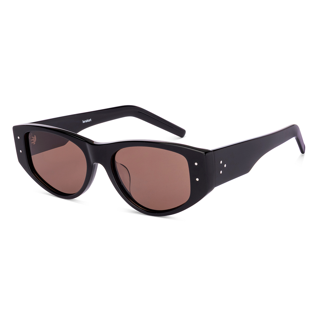 Lenskart Black Full Rim Cat Eye right side