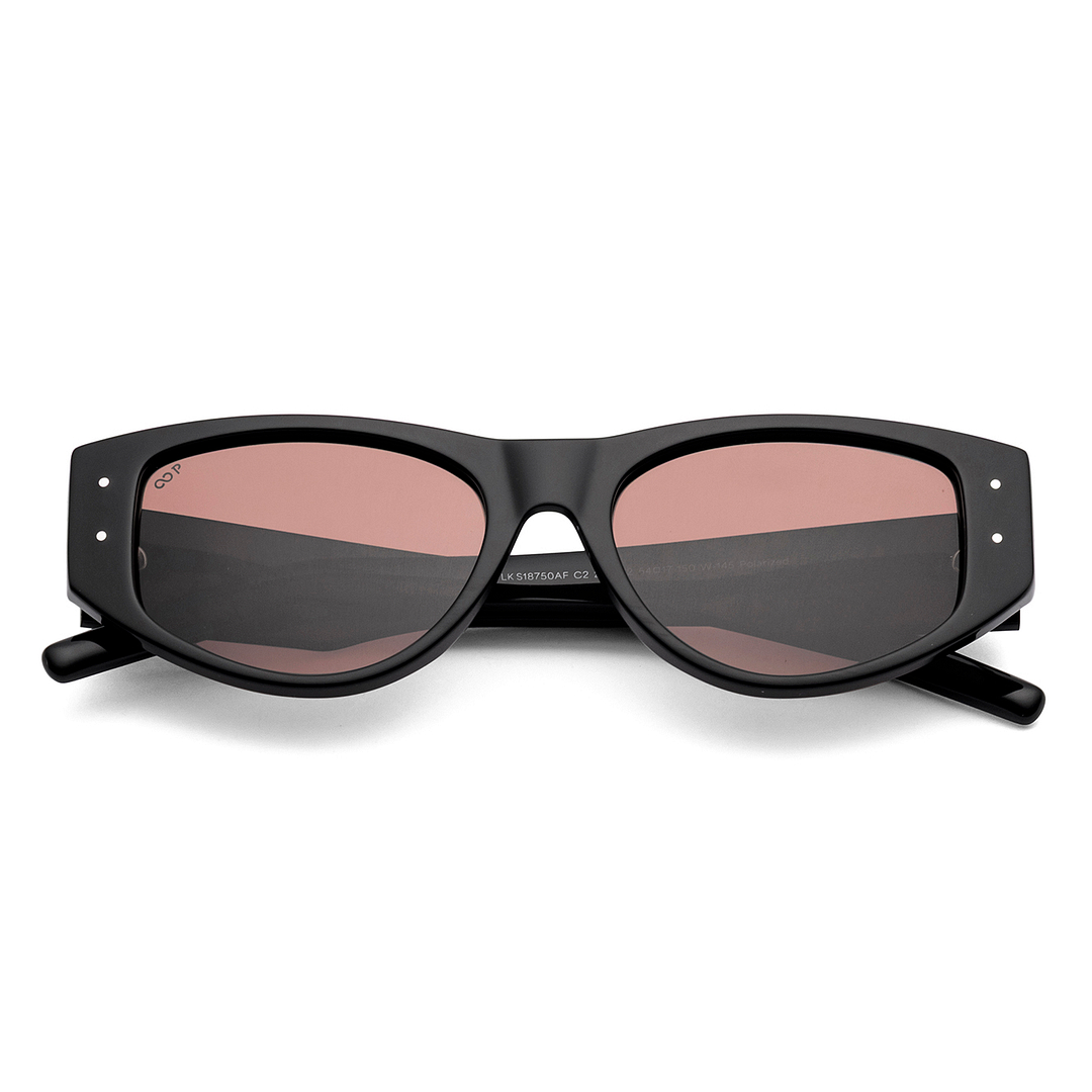 Lenskart Black Full Rim Cat Eye left side