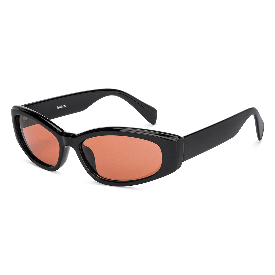 Lenskart Black Full Rim Cat Eye left side