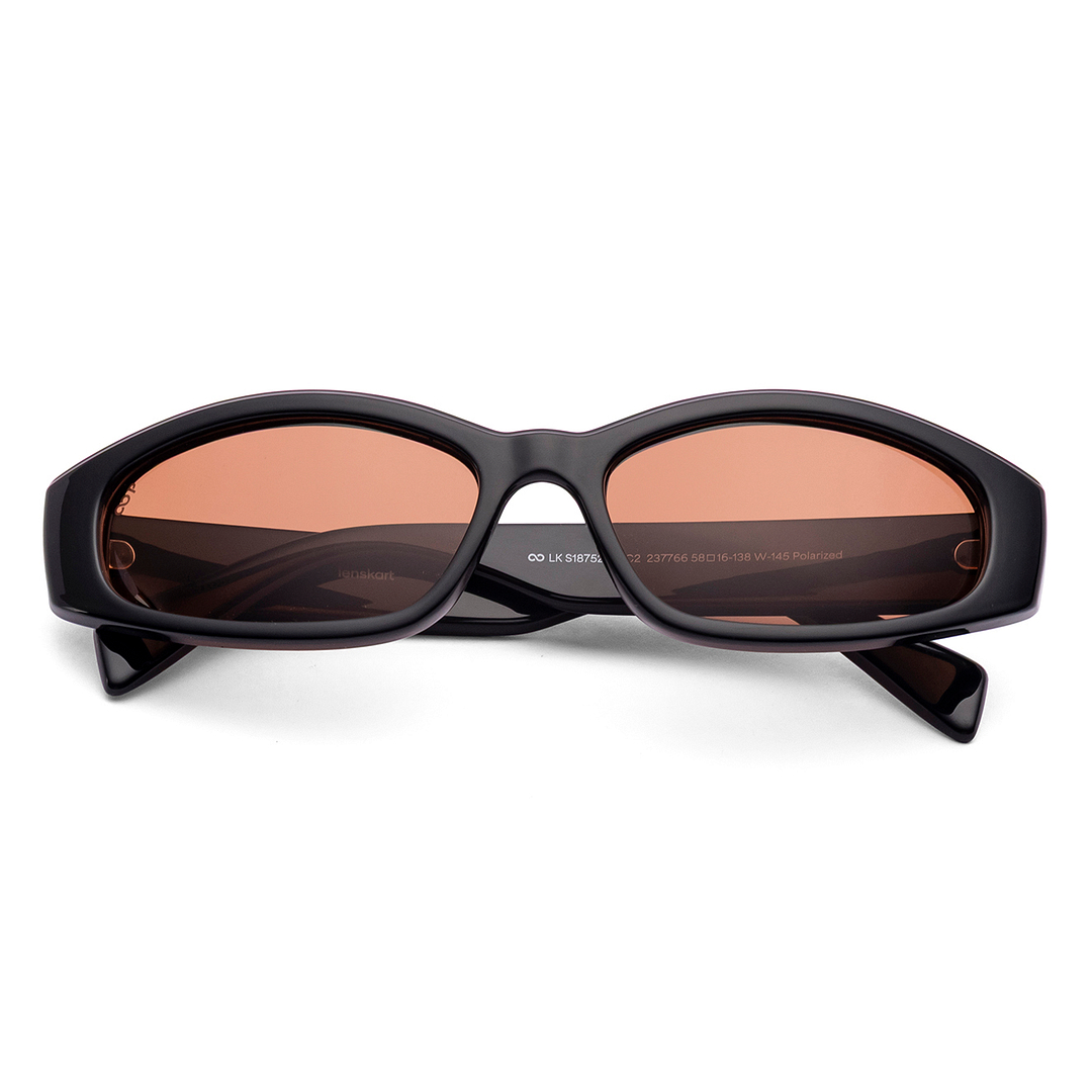 Lenskart Black Full Rim Cat Eye left side