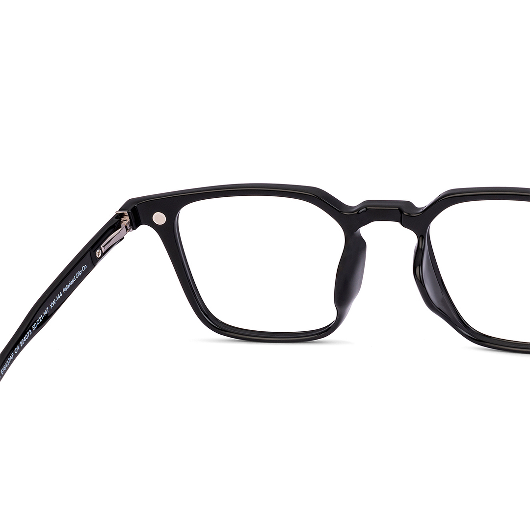Lenskart Air Black Full Rim Square left side