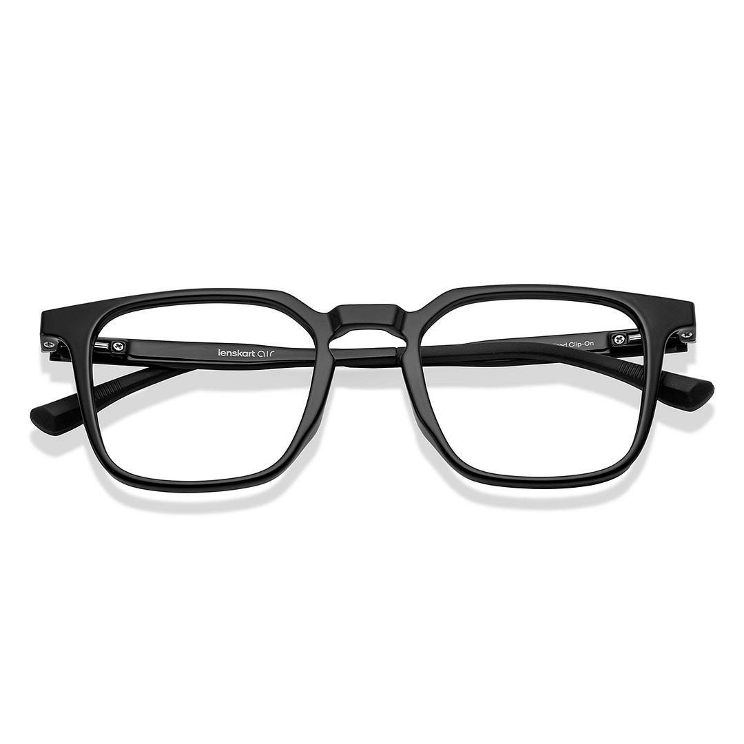 Lenskart Air Black Full Rim Square right side