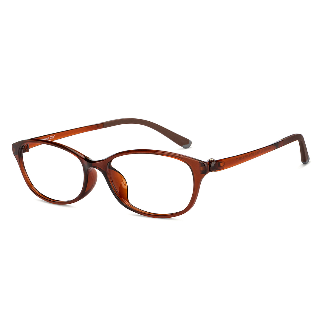 Lenskart Air Online Light Brown Full Rim Rectangle right side