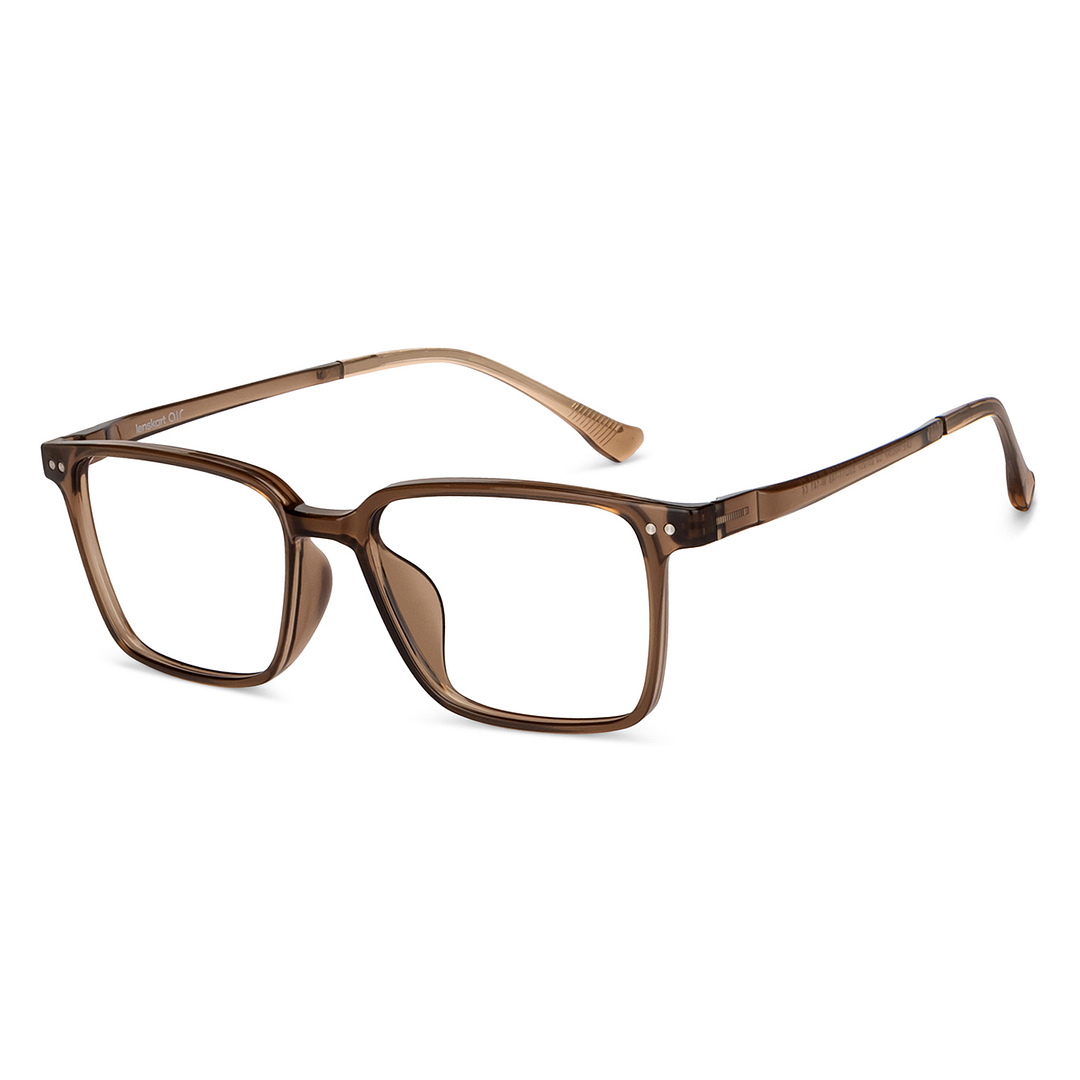 Lenskart Air Online Light Brown Full Rim Square right side