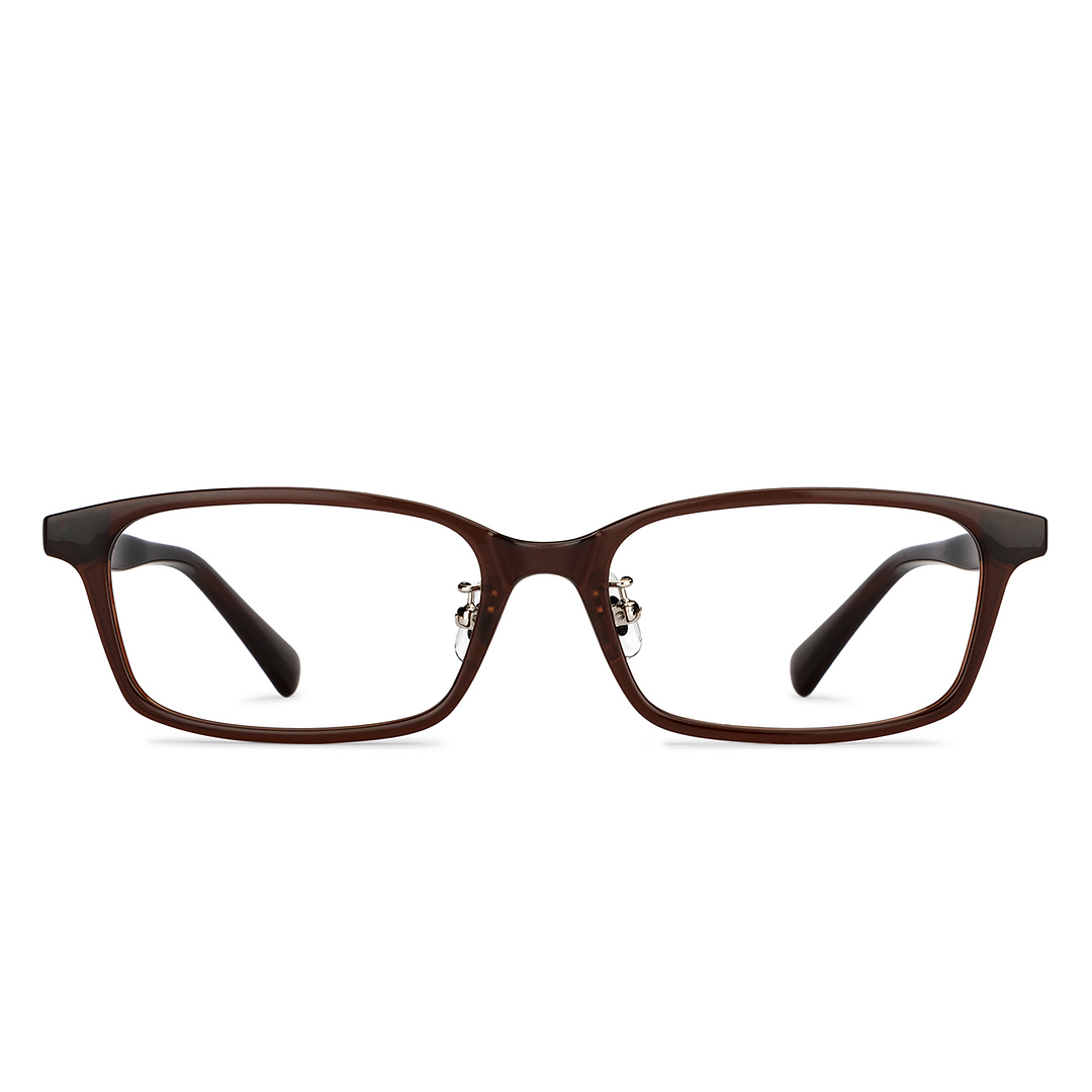 Lenskart Air Online Light Brown Full Rim Rectangle right side