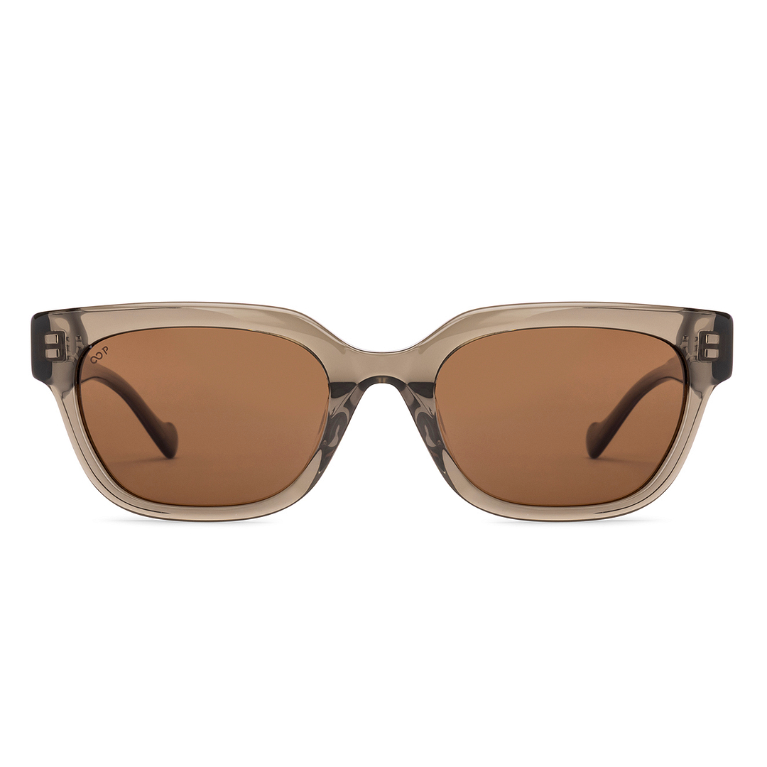 Lenskart Brown Full Rim Rectangle left side