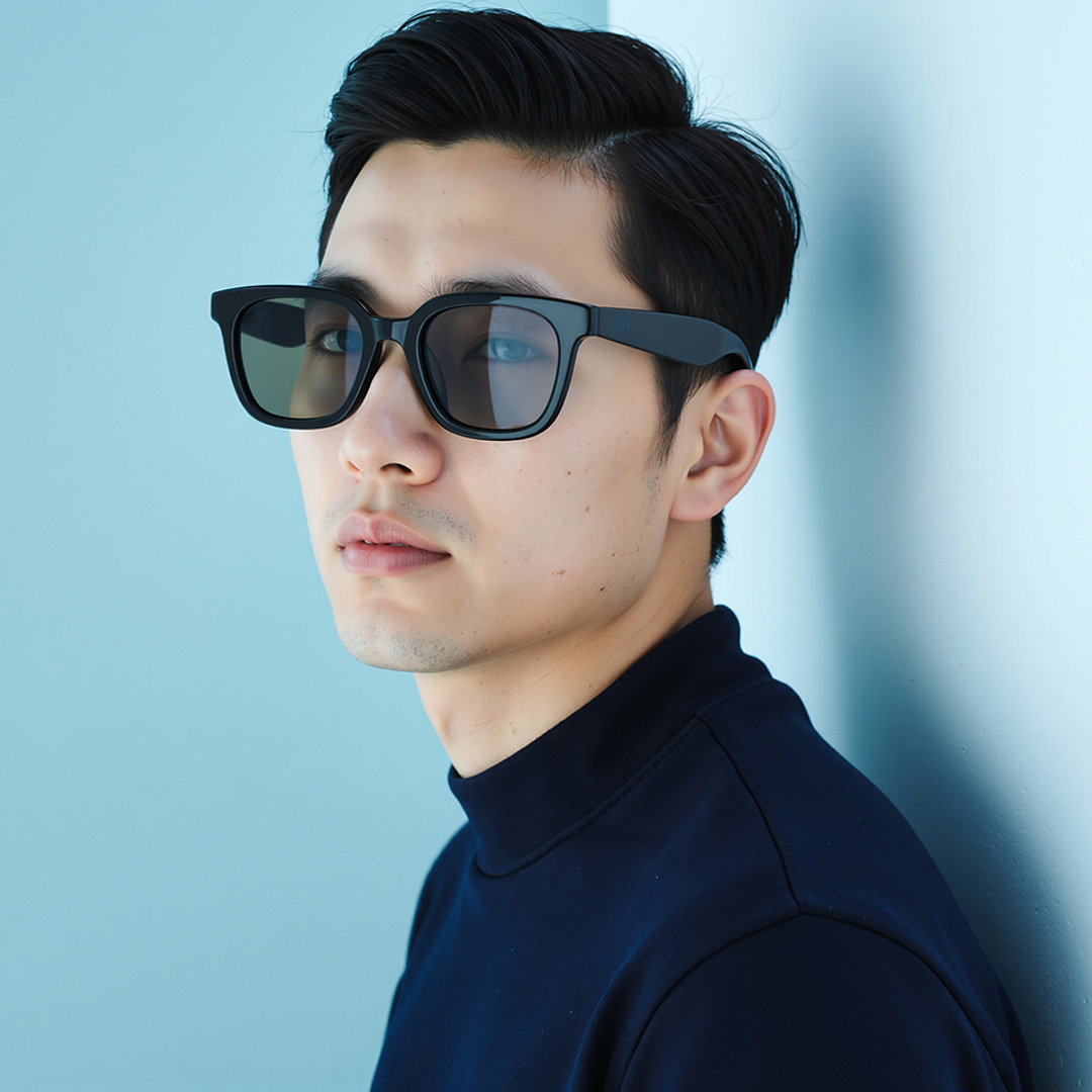 Lenskart Light Brown Full Rim Square right side