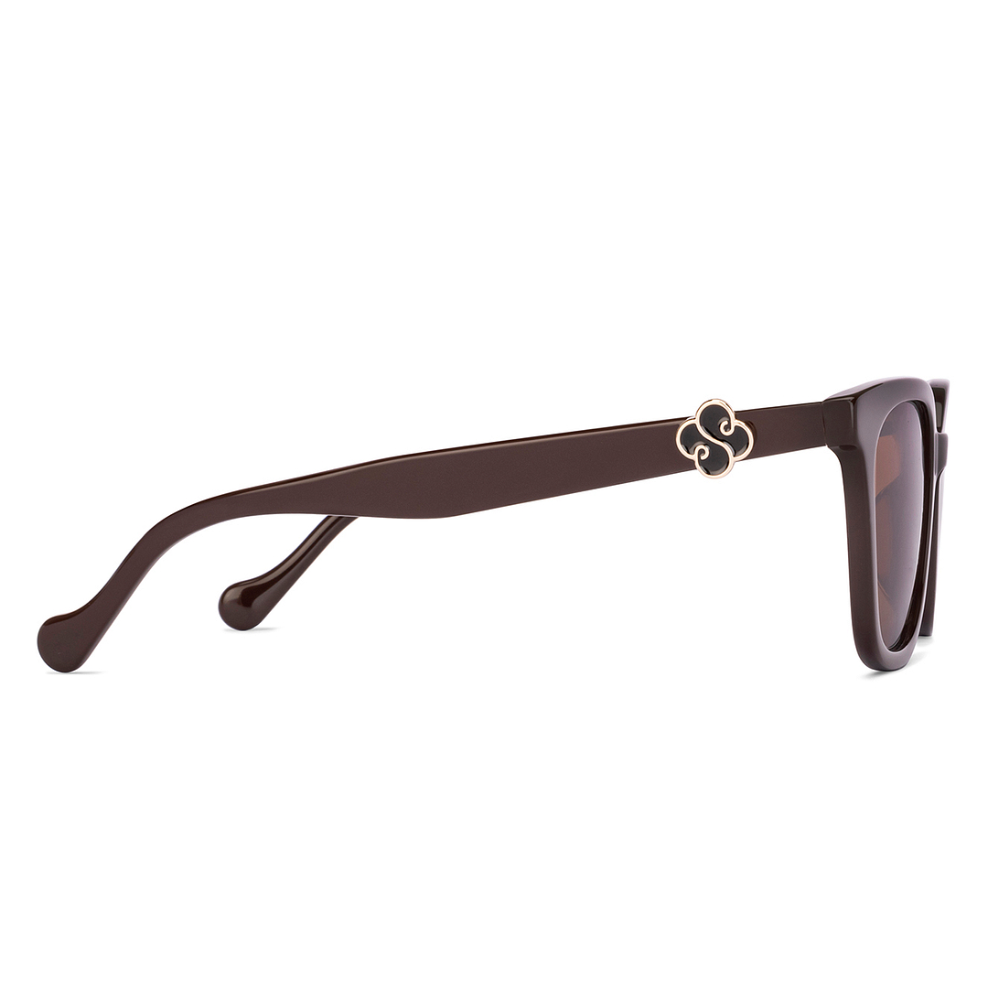 Lenskart Light Brown Full Rim Square right side