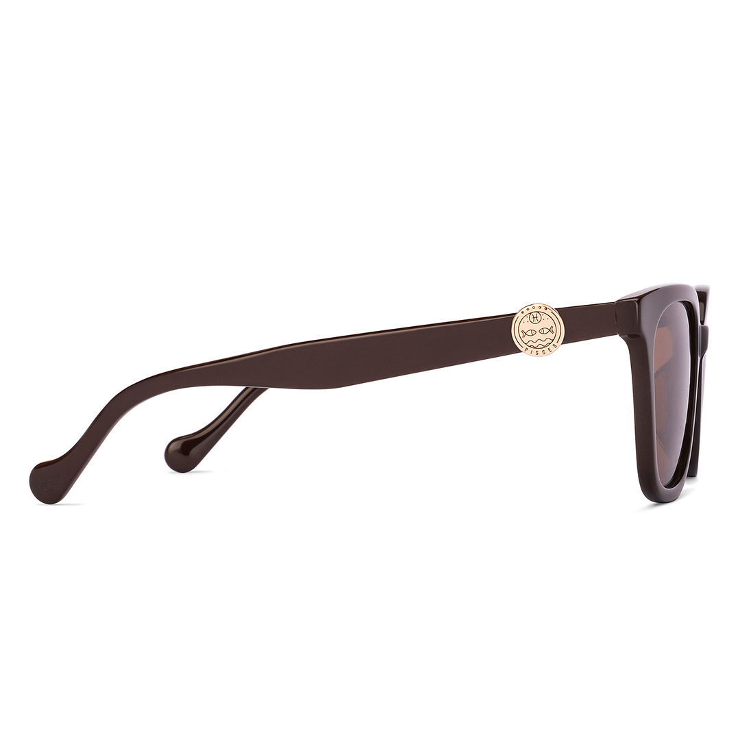 Lenskart Light Brown Full Rim Square left side