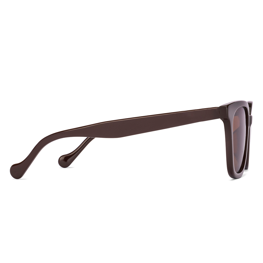 Lenskart Light Brown Full Rim Square left side