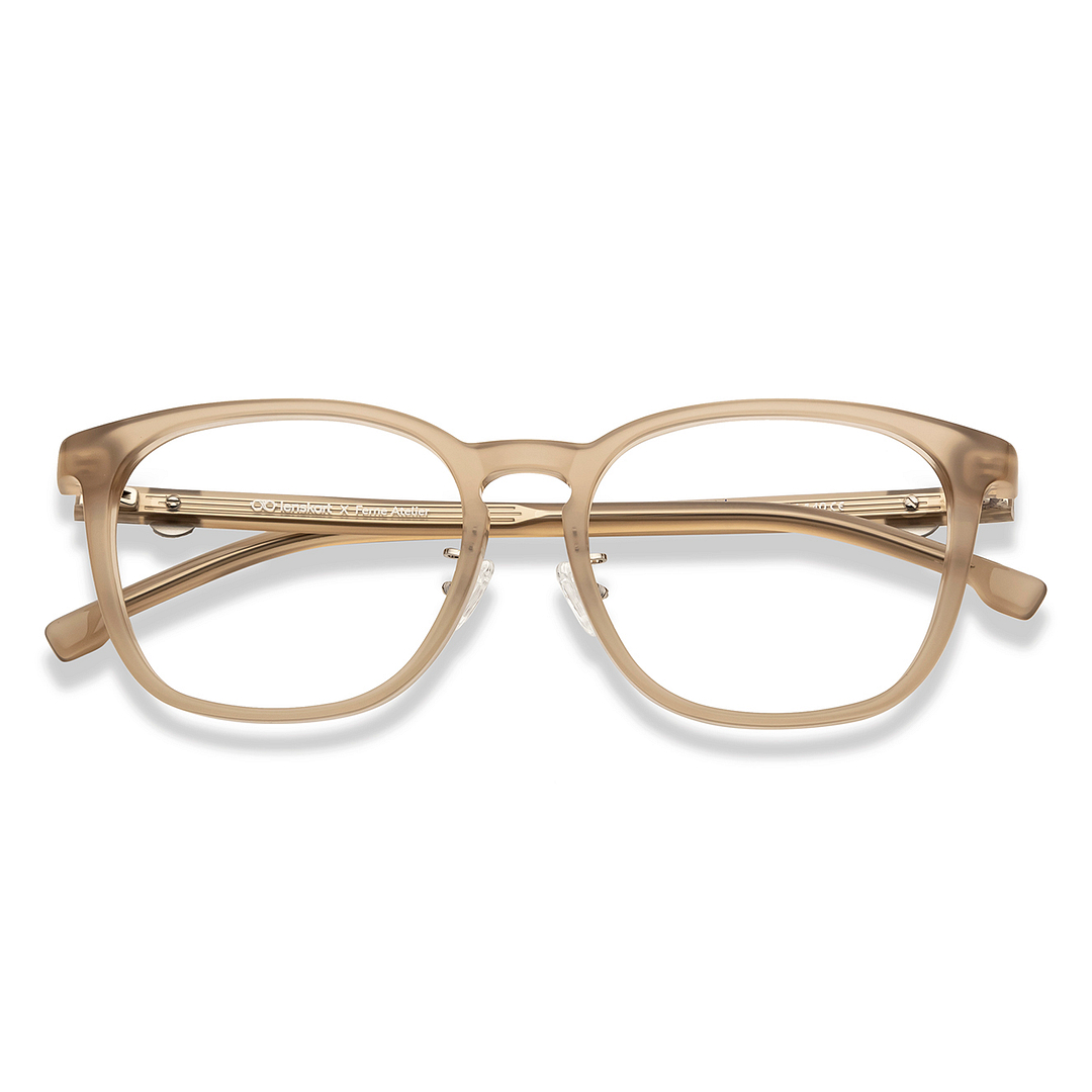Lenskart Light Brown Full Rim Square right side
