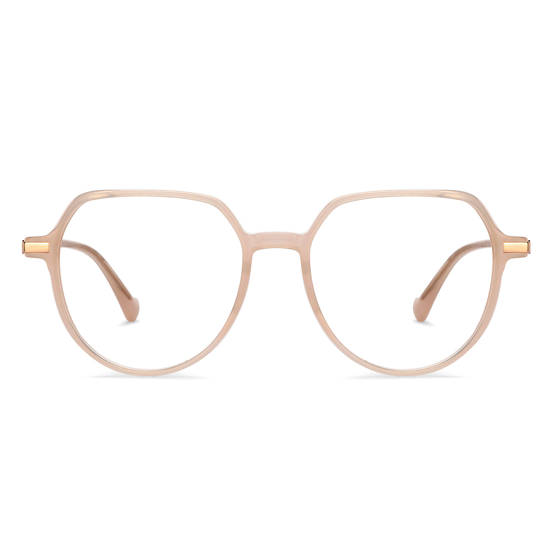 Lenskart Light Brown Full Rim Round right side
