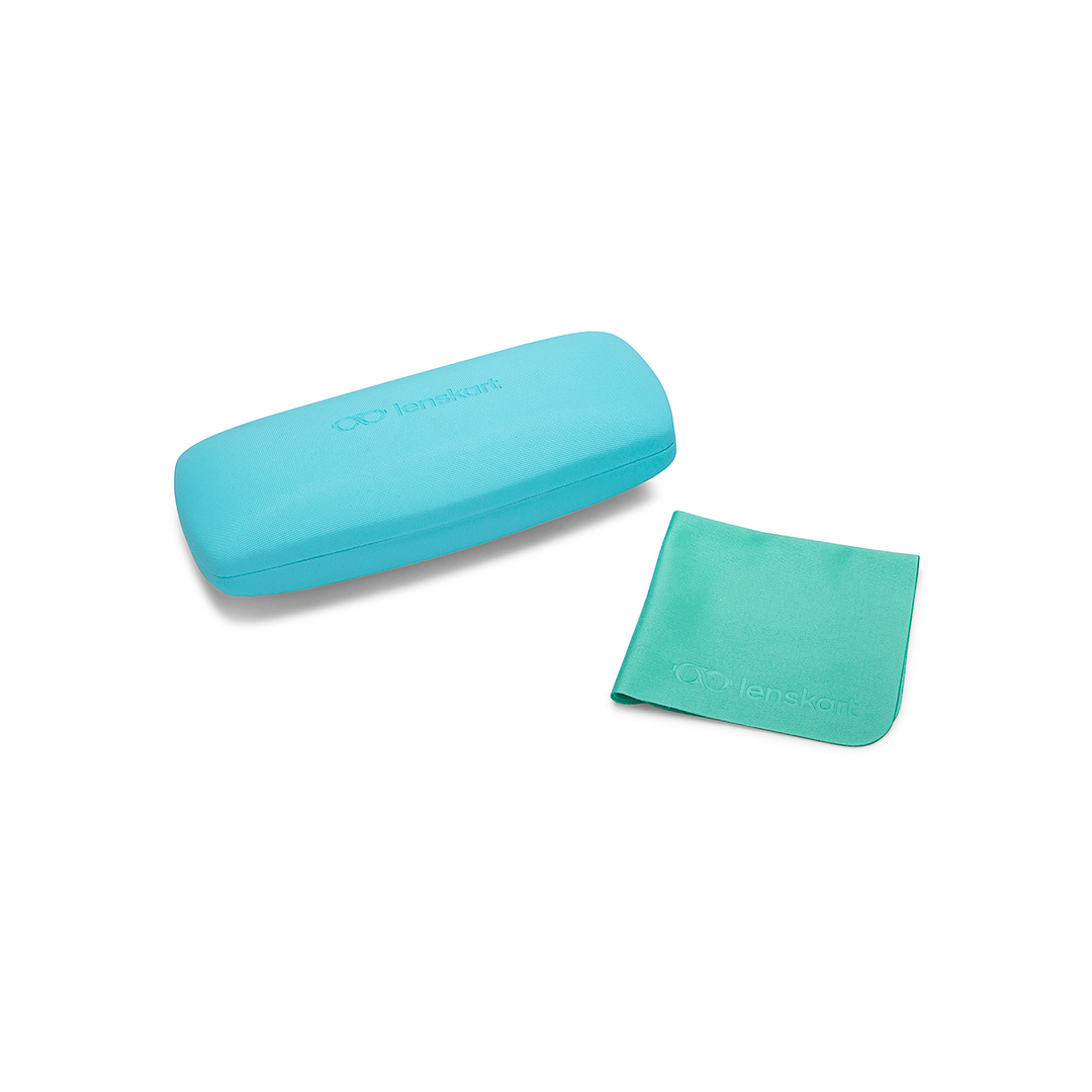 Lenskart Silver Full Rim Geometric right side