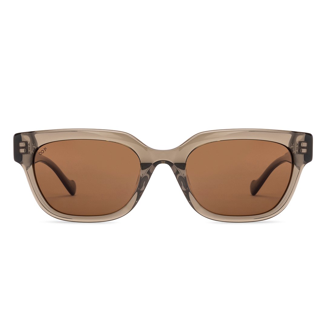Lenskart Brown Full Rim Rectangle left side
