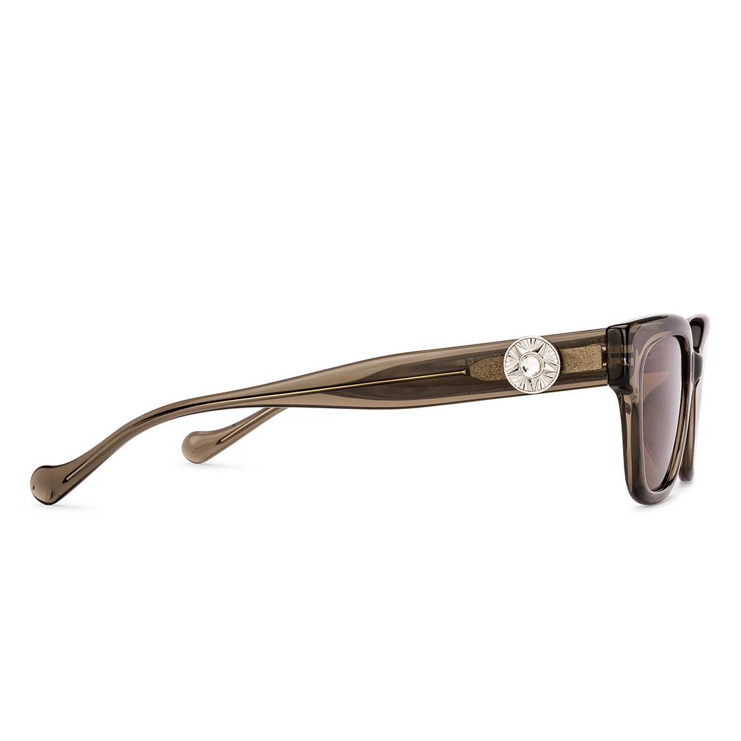 Lenskart Brown Full Rim Rectangle left side