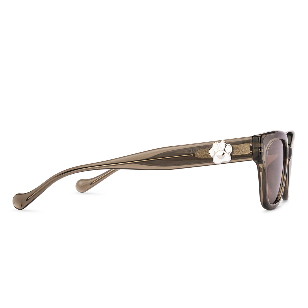 Lenskart Brown Full Rim Rectangle left side