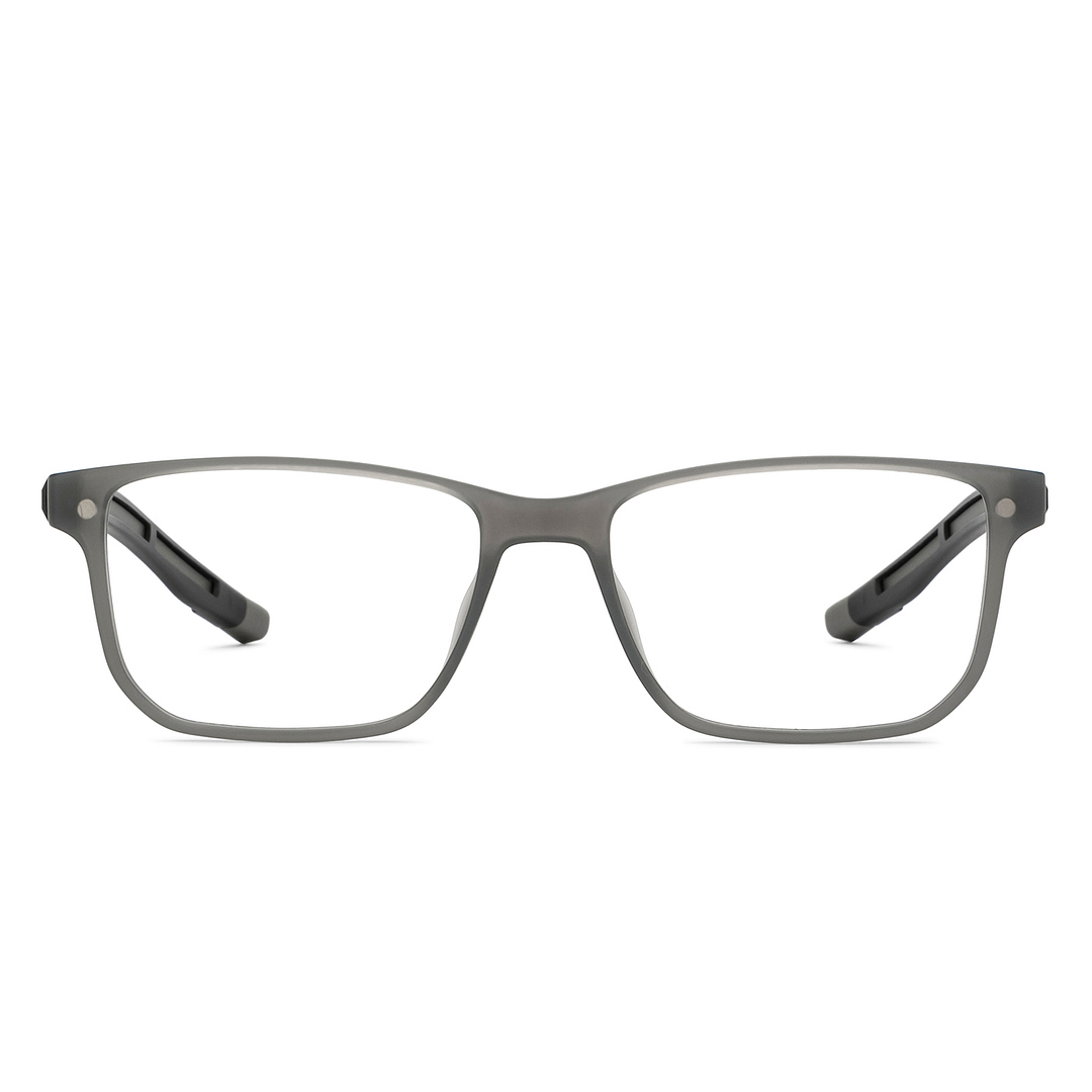 Lenskart Air Online Gray Transparent Full Rim Rectangle right side