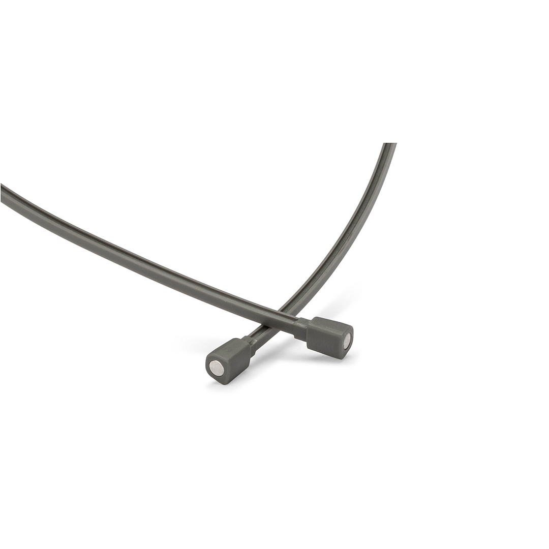 Lenskart Air Online Gray Transparent Full Rim Rectangle left side