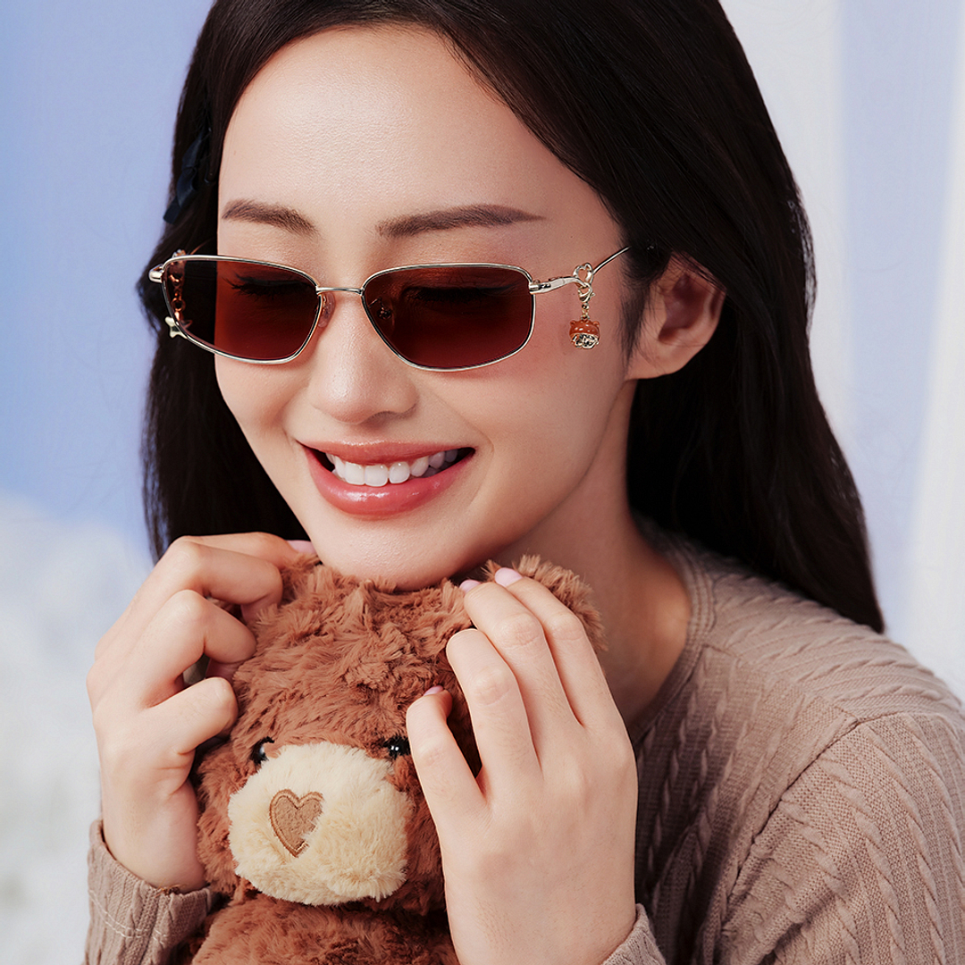 Brown Light Gold Full Rim Rectangle Lenskart SG IP LK S18797AF