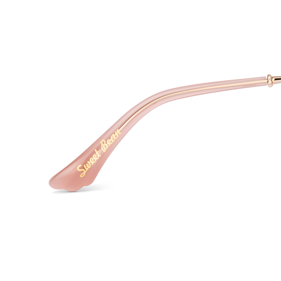 Lenskart Light Gold Full Rim Rectangle right side