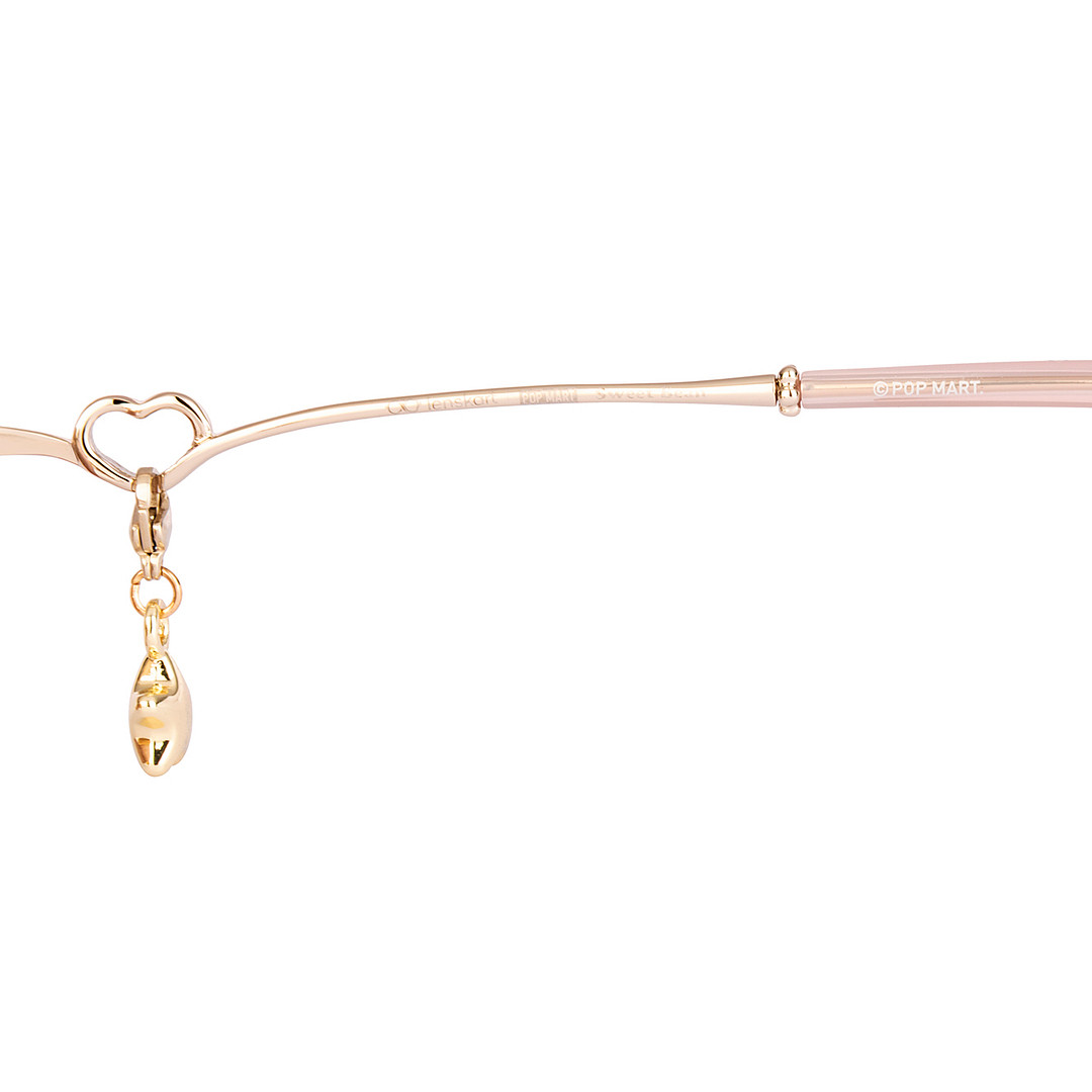 Lenskart Light Gold Full Rim Rectangle right side