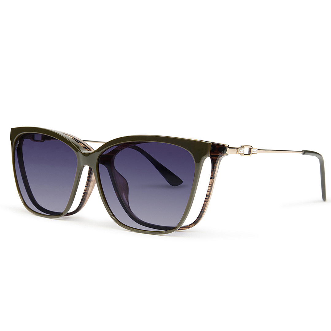 Lenskart Air Online Light Brown Full Rim Cat Eye right side