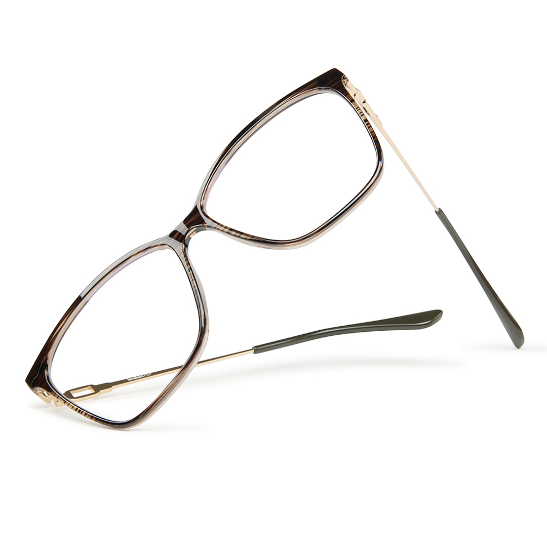 Lenskart Air Online Light Brown Full Rim Cat Eye right side