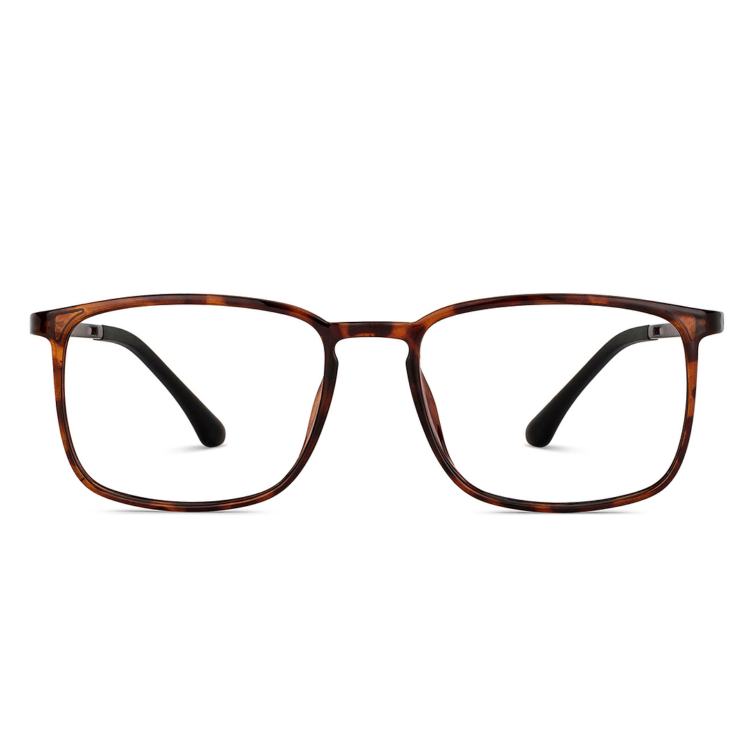 Lenskart Air Online Light Brown Full Rim Square left side