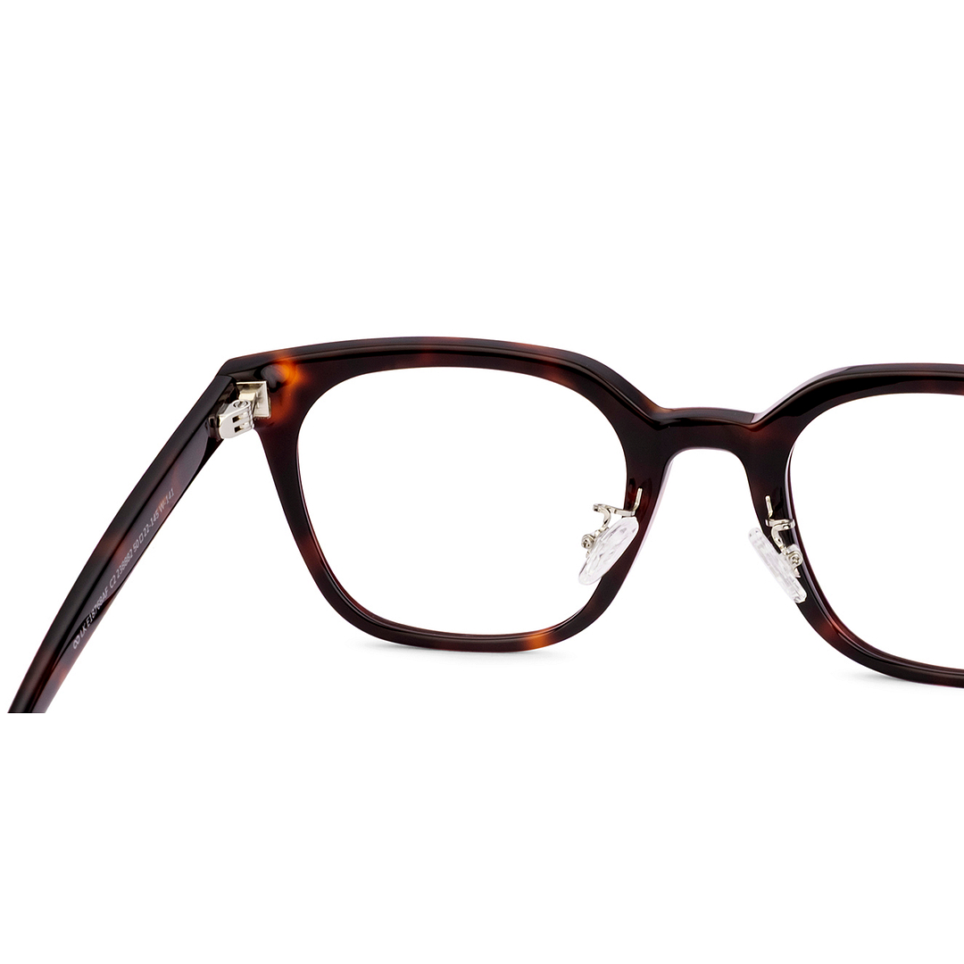 Lenskart Brown Tortoise Full Rim Square right side