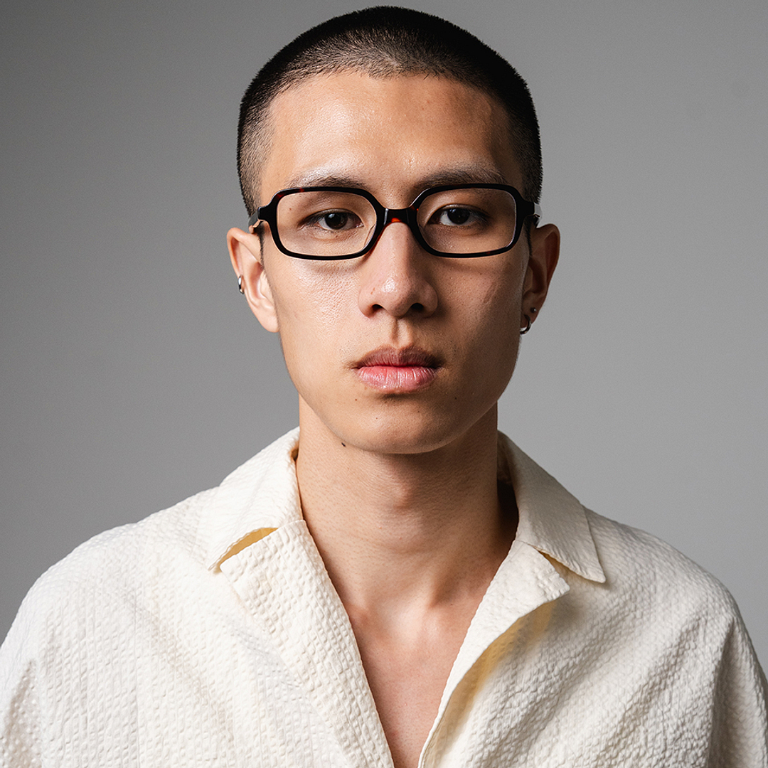 Lenskart Brown Tortoise Full Rim Rectangle left side