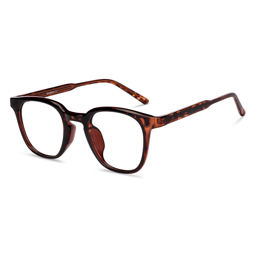 Lenskart Air Tortoise Full Rim Square left side