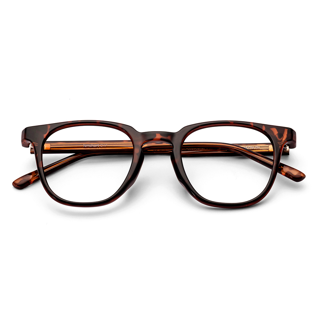Lenskart Air Tortoise Full Rim Square right side