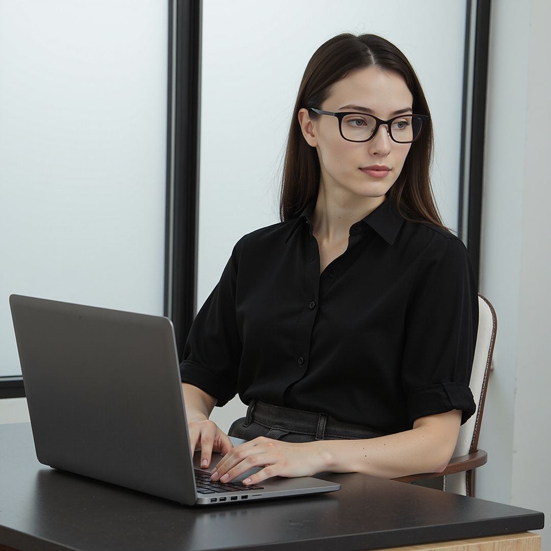 Lenskart Air Light Brown Full Rim Square right side
