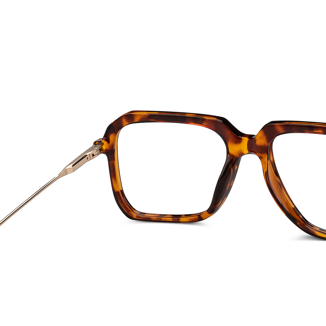Lenskart Studio Online Light Brown Full Rim Square right side