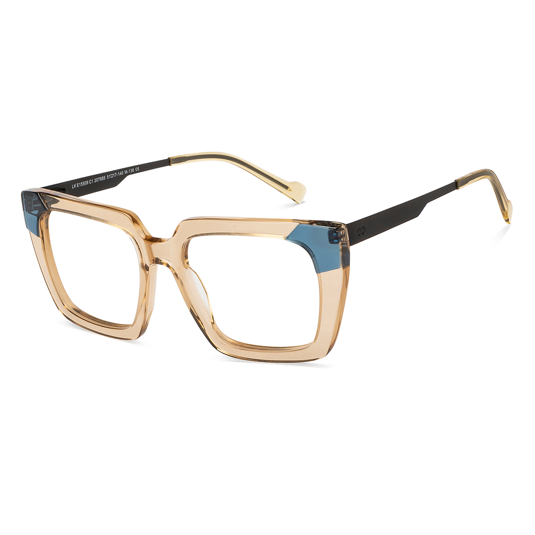 Vincent Chase Online Brown Transparent Full Rim Square right side